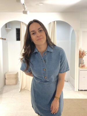 ZARAH DENIM DRESS BC