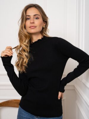 ELIN FINE BASIC KNIT BL