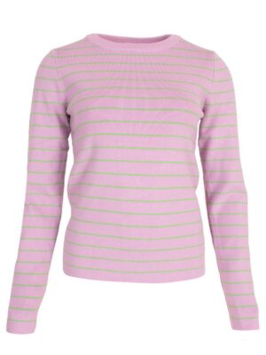 STRIPE FINE KNIT LI