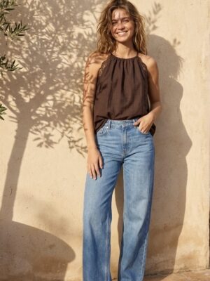 Home Halter Top Kant Choco