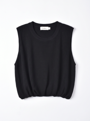 Alena Elastic Top Black