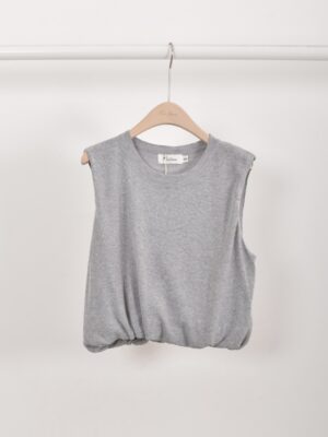 Alena Elastic Top Grey