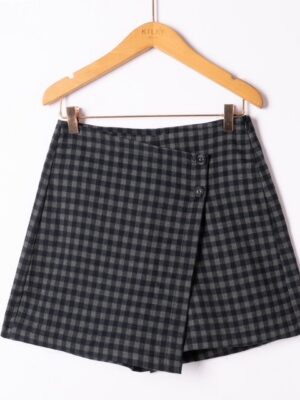 Loni Check Skort Blue