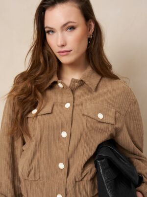Jacket Jaxy - Corduroy Taupe
